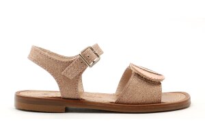 Beberlis sandalen, rosé glitter (maat 26-37)