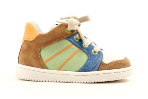 Romagnoli sneakertje, multicolor camel (maat 20-24)
