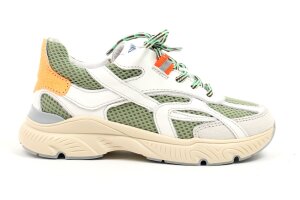 Romagnoli runners, wit kaki (maat 26-40)