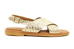 Angulus sandaal, goud (maat 36-42)