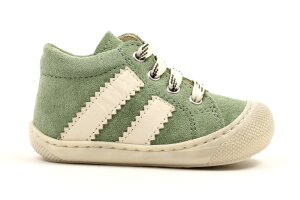 Naturino veterschoentjes, groen (maat 18-24)