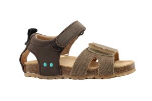 Bunnies sandaaltjes, bruin (maat 20-26)