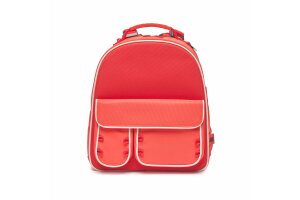 Moodbag kleuterrugzakje, mini oranjerood