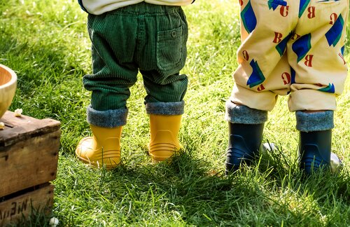 Kavat gevoerde regenlaarzen